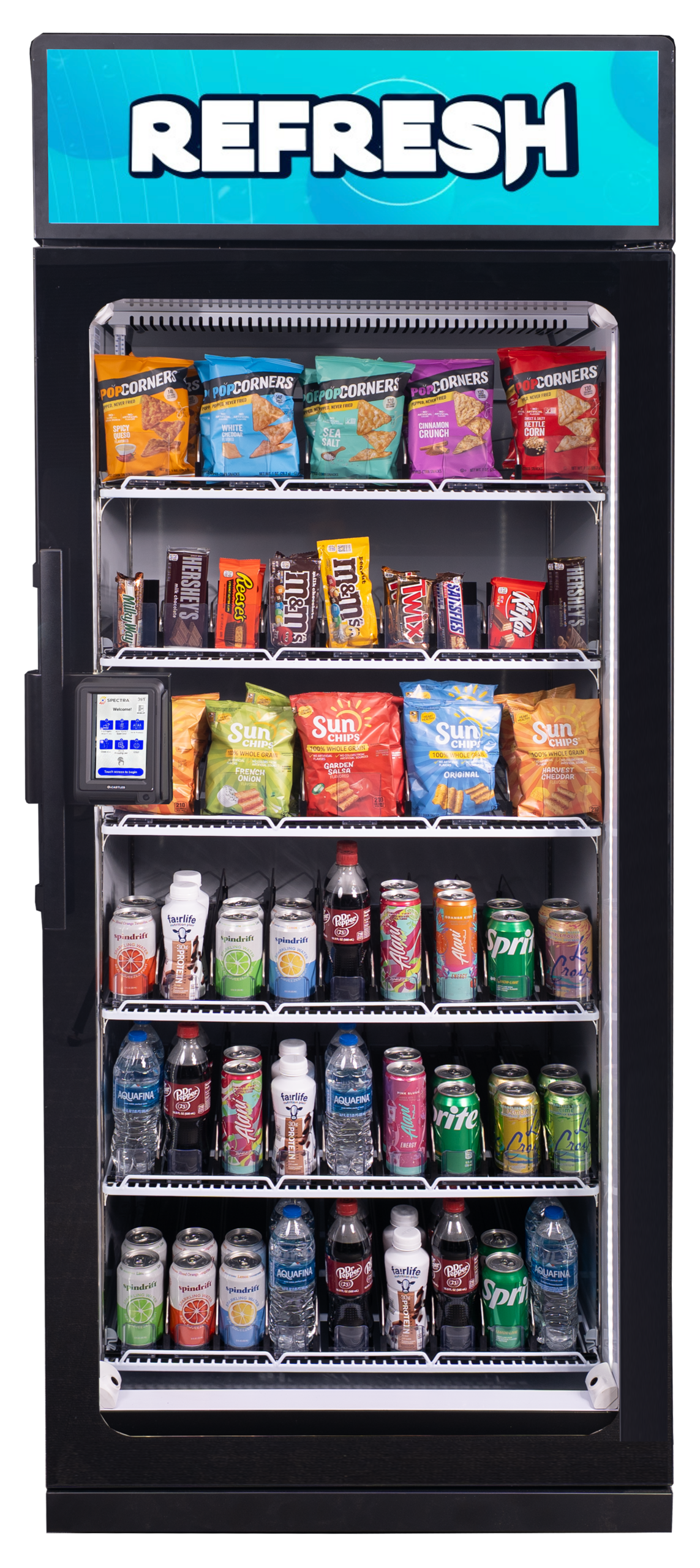 Vending machine operated by Harry's Happy Vending — Ai Smart Cooler