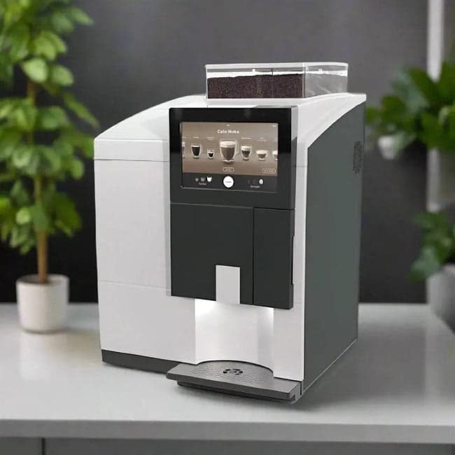 Automatic bean-to-cup coffee machine, one of the coffee equipment options Harry's Happy Vending installs