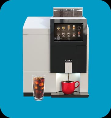 Keurig commercial single-serve coffee brewer, one of the coffee equipment options Harry's Happy Vending installs